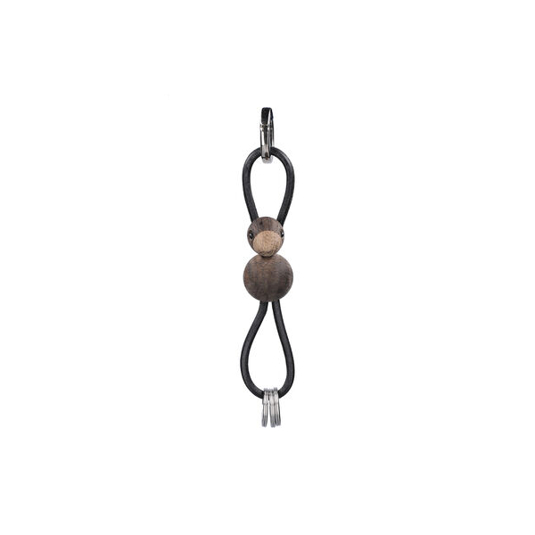 F&aring;gel nyckelring, svart, Kay Bojesen Denmark