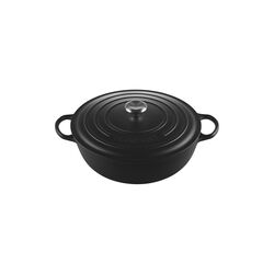 Signature gjutj&auml;rn stekgryta &Oslash; 32 cm, matte svart, Le Creuset