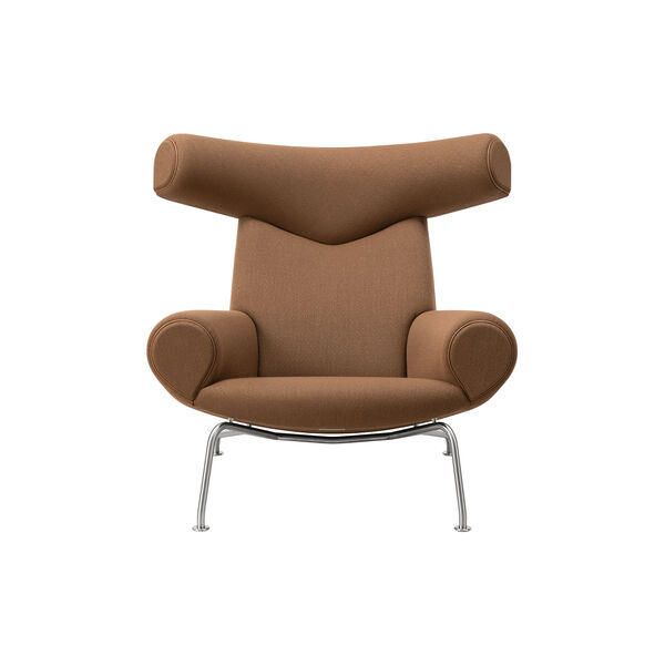 Wegner Ox Chair| Nutshell | F&aring;t&ouml;lj + Ottoman, Fredericia Furniture