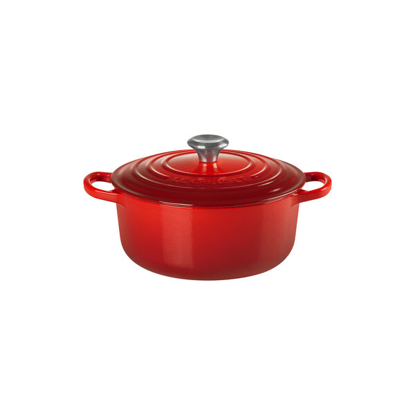 Signature rund gryta Ø 20 cm, cerise Signature rund gryta Ø 20 cm, cerise, Le Creuset