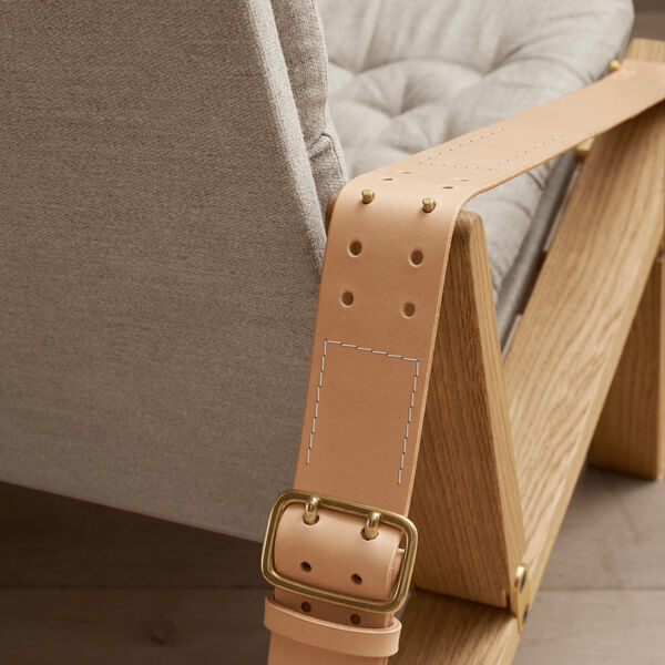 FK11 Plico loungestol, oljad ek/natur, Carl Hansen & S&oslash;n