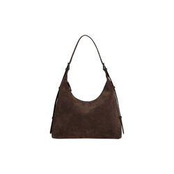 TribecaMBG Bag Suede, dark brown, Markberg