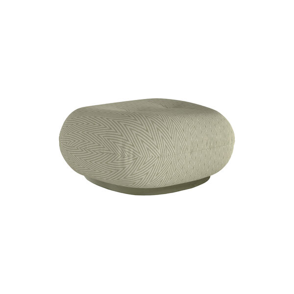 Pacha Outdoor Ottoman, Chevron 009, GUBI