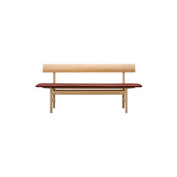 The Mogensen Bench bänk, såpbehandlad ek/burnt sienna The Mogensen Bench bänk, såpbehandlad ek/burnt sienna, Fredericia Furniture