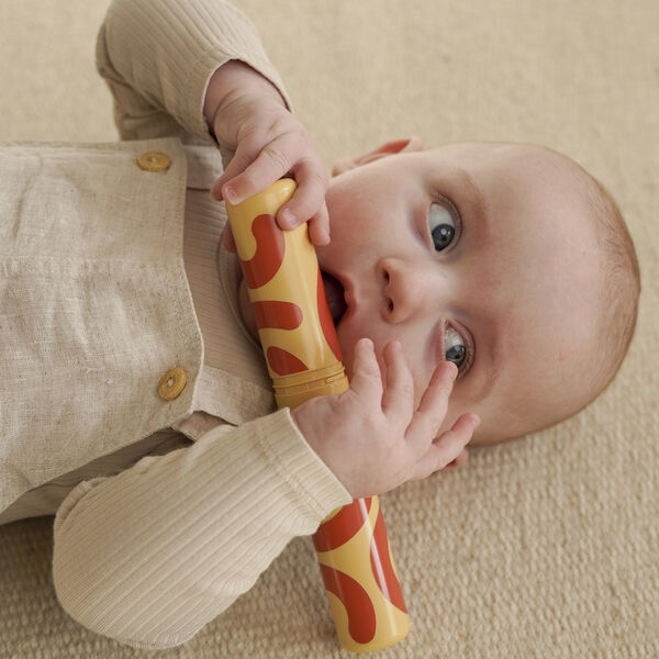 Aktivitetsset för bebisar, sand grey/honey yellow, MODU