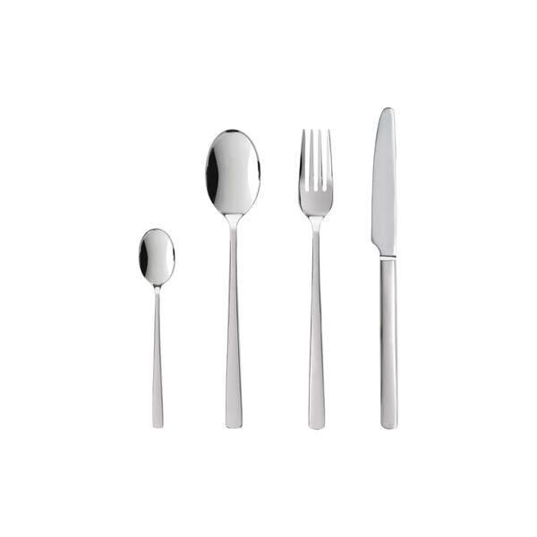 Essentials Pure Bestickset | 16 delar | Blankt st&aring;l, Gense