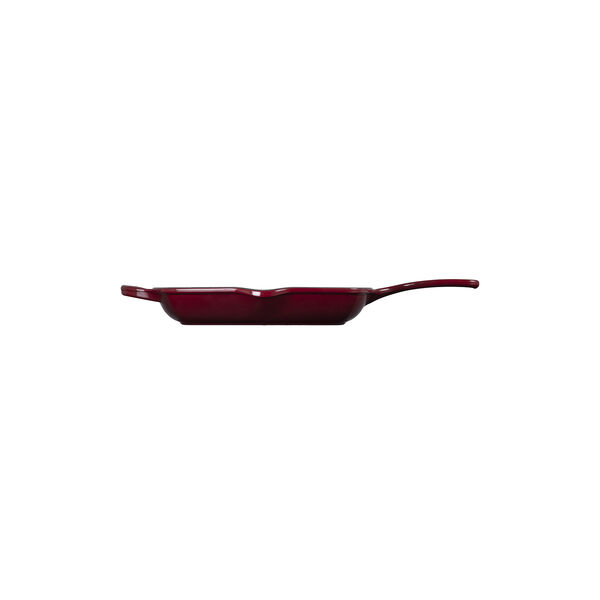 Signature gjutj&auml;rn kvadratisk grillpanna 26 cm, garnet, Le Creuset