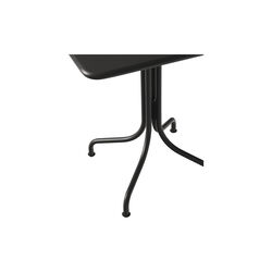 Thorvald SC97 Outdoor Caf&eacute; Table Square, warm black, &Tradition