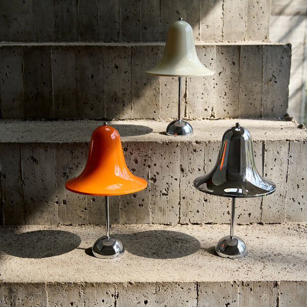 Pantop Portabel bordslampa, vivid orange, Verpan