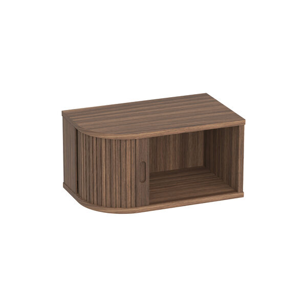 BPS129 Bedside Left/Right, oiled walnut, Bernh. Pedersen & S&oslash;n