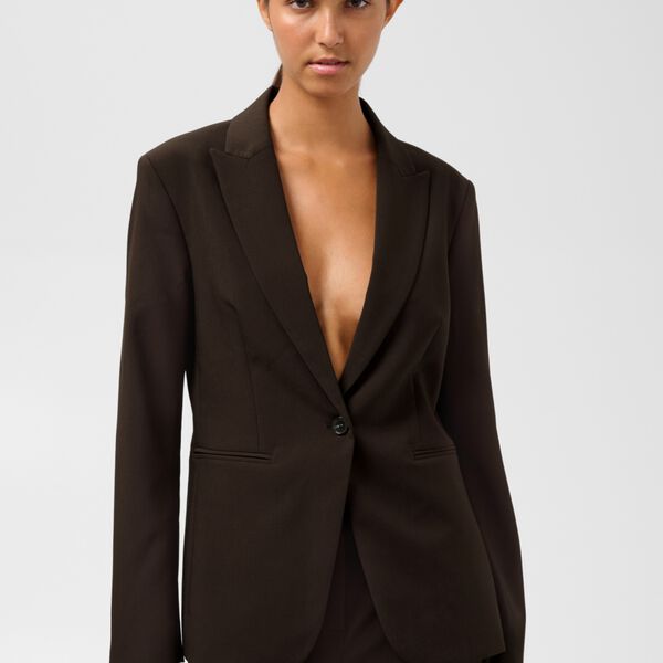 SLCorinne Short Blazer | Mole' | Kavaj, Soaked in Luxury