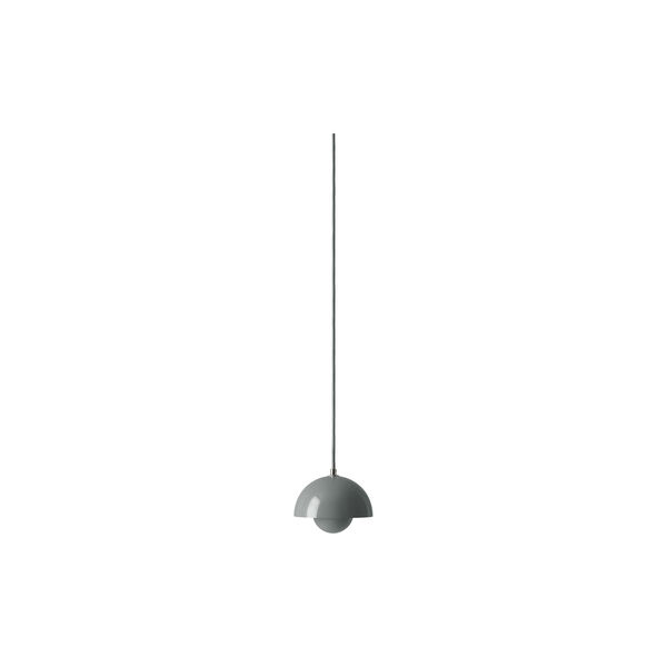 Flowerpot VP10 Pendant, stone blue, &Tradition