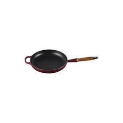 Signature gjutj&auml;rn stekpanna med tr&auml;handtag &Oslash; 28 cm, garnet, Le Creuset