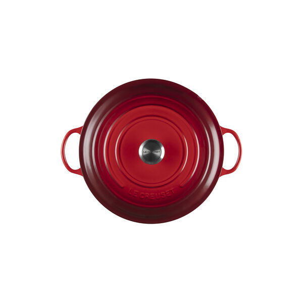 Signature gjutj&auml;rn stekgryta &Oslash; 32 cm, cerise, Le Creuset