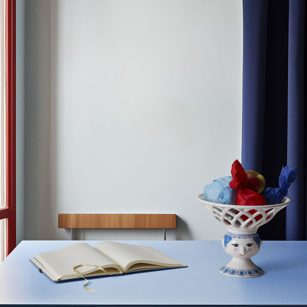 Dora Fruktsk&aring;l, bl&aring;, Bj&oslash;rn Wiinblad