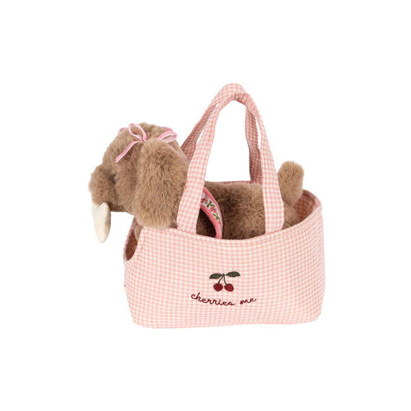 Maude Puppy, pink check, Konges Sløjd