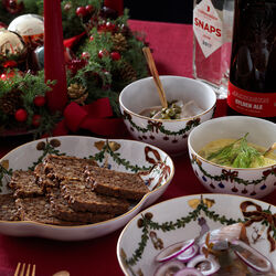 Star Fluted Christmas skål 30 cl, 2 st., Royal Copenhagen