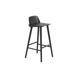Nerd Bar stool, black, Muuto