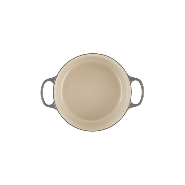 Signature gjutj&auml;rn rund gryta &Oslash; 28 cm, flint, Le Creuset