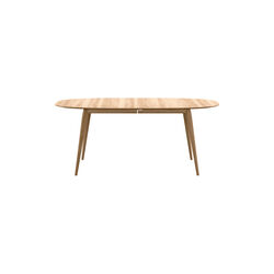PLAYdinner Lamé Dining Table with Extension, natural oiled oak, Bruunmunch Furniture
