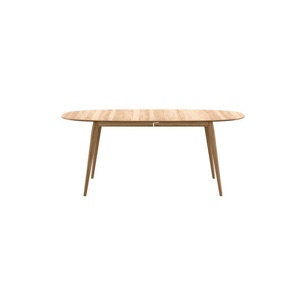 PLAYdinner Lamé Dining Table with Extension, natural oiled oak, Bruunmunch Furniture