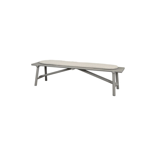 Sticks Bench, taupe, Cane-line