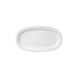 Hammershøi Oval serveringsfat 40x22.5 vit Hammershøi Oval serveringsfat 40x22.5 vit, Kähler