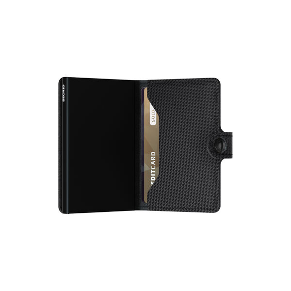 Miniwallet, carbon black, Secrid