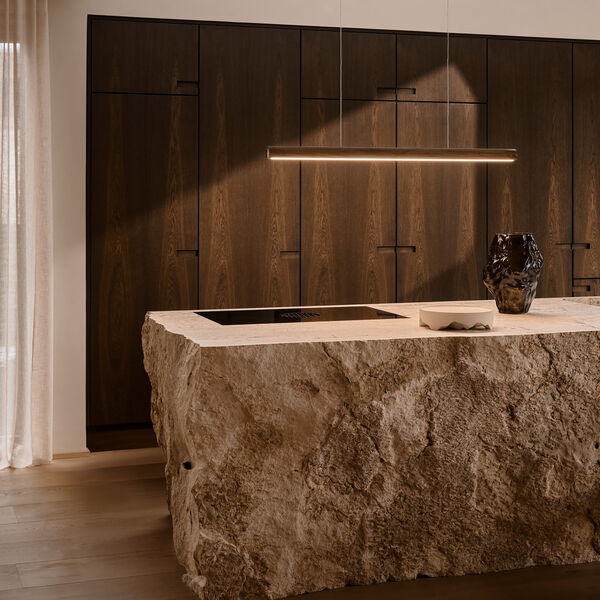 Akeno taklampa, brun, Design For The People