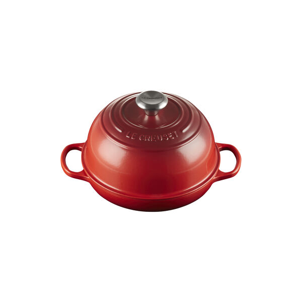 Signature gjutj&auml;rn br&ouml;dform, cerise, Le Creuset