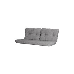 Cushion Set for Ocean 2-seater Sofa Left/Right Module, dark grey, Cane-line