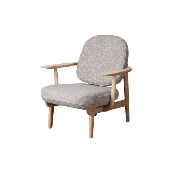 JH97 Fred&trade; loungestol, gr&aring;/beige/vit, Fritz Hansen