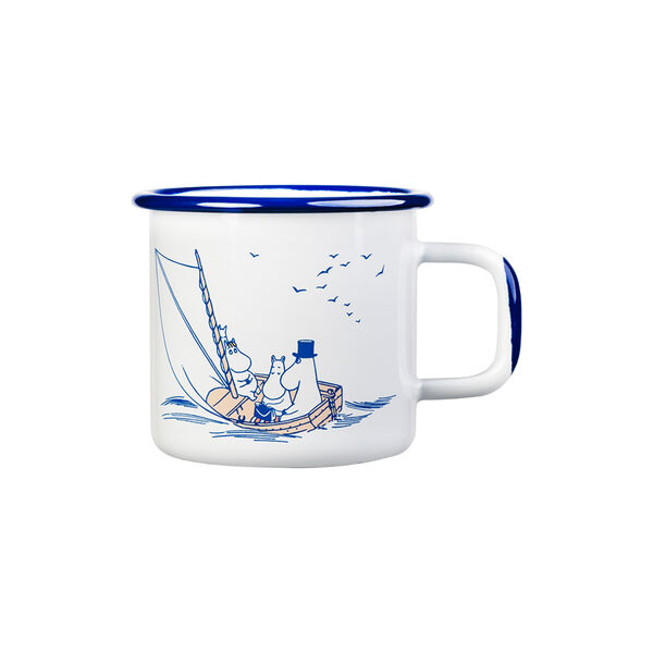 Mumin Sj&ouml;m&auml;n emaljmugg, Muurla