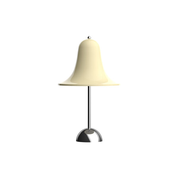 Pantop Portabel bordslampa, cream white, Verpan