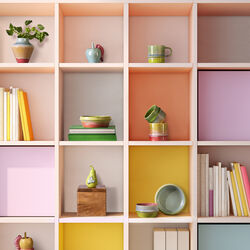 Poppery Skål, pink/mint/apple green, Kähler