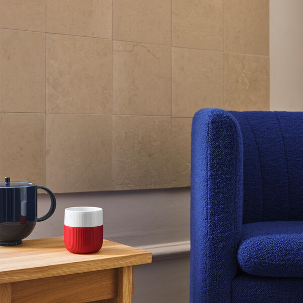 Fluted Contrast mugg 35 cl, julstj&auml;rna, Royal Copenhagen