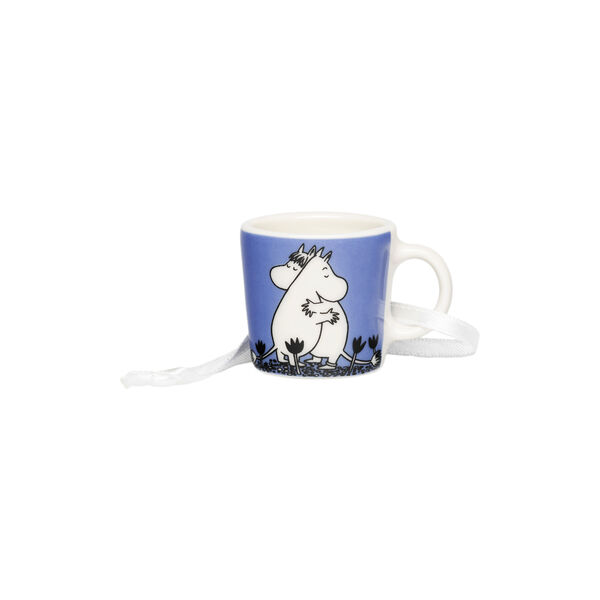 Mummy mini mugg K&auml;rlek, indigo, Moomin Arabia