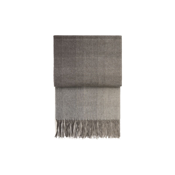 Horizon pläd, brown, ELVANG