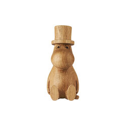 Moominpappa wooden figurine, Dsignhouse x Moomin