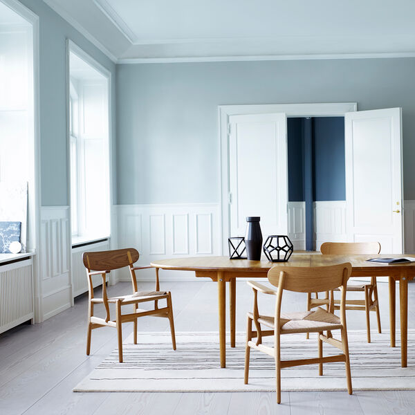 CH26 matbordsstol, oljad ek/oljad valn&ouml;t/natur, Carl Hansen & S&oslash;n