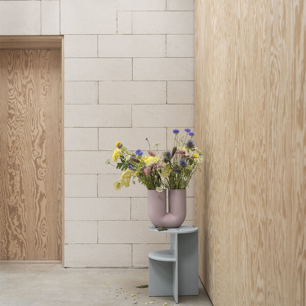 Kink Vase, dusty lilac Kink Vase, dusty lilac, Muuto