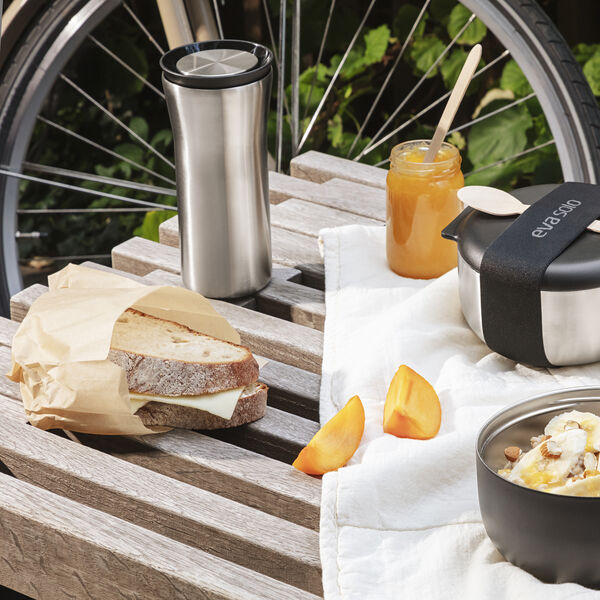 City To Go Cup, steel/black City To Go Cup, steel/black, Eva Solo