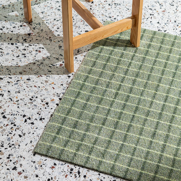 Grid Matcha Lemon Doormat, Heymat
