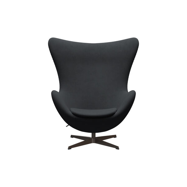 &Auml;gget&trade; 3316 Loungestol, Christianshavn 1173 grey/brown bronze, Fritz Hansen