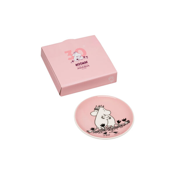 Mumin mini tallrik K&auml;rlek, Moomin Arabia