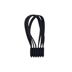 Magnetic Cable Ties, charcoal, Pedestal