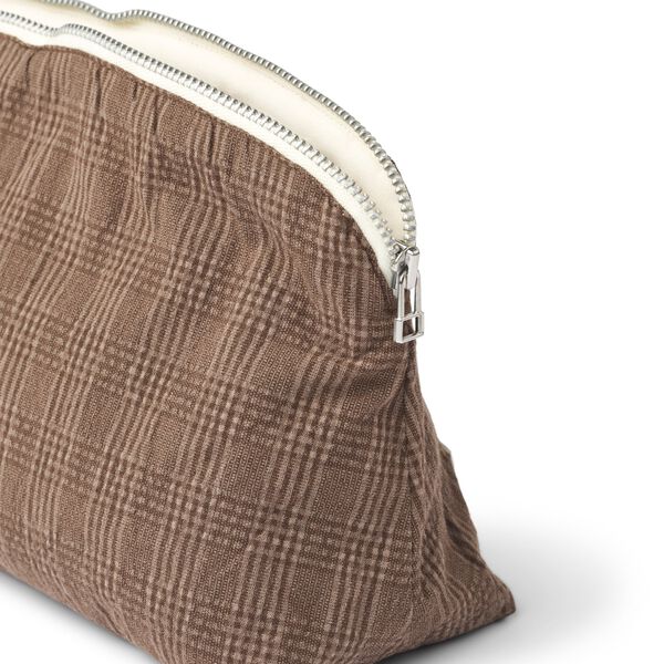 CELIA MINI TOILETRY BAG, bruno check, Studio Feder