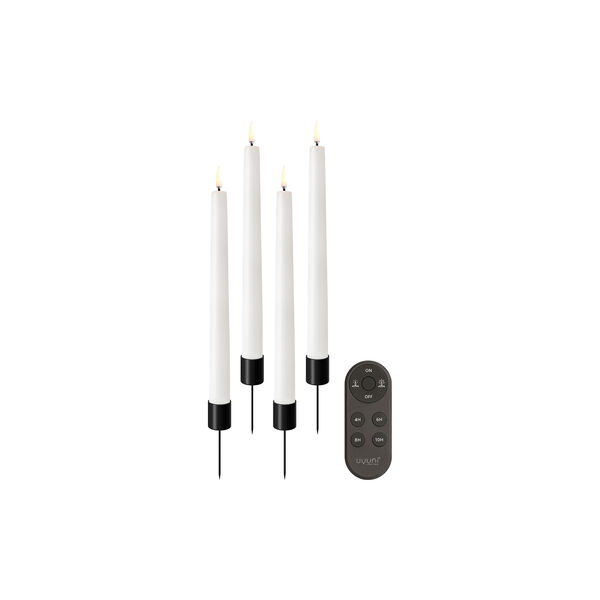Giftbox LED kronljus 4-pack, nordic white, Uyuni Lighting