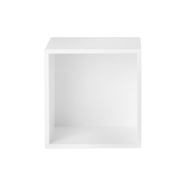 Stacked Storage System Backboard, white, Muuto