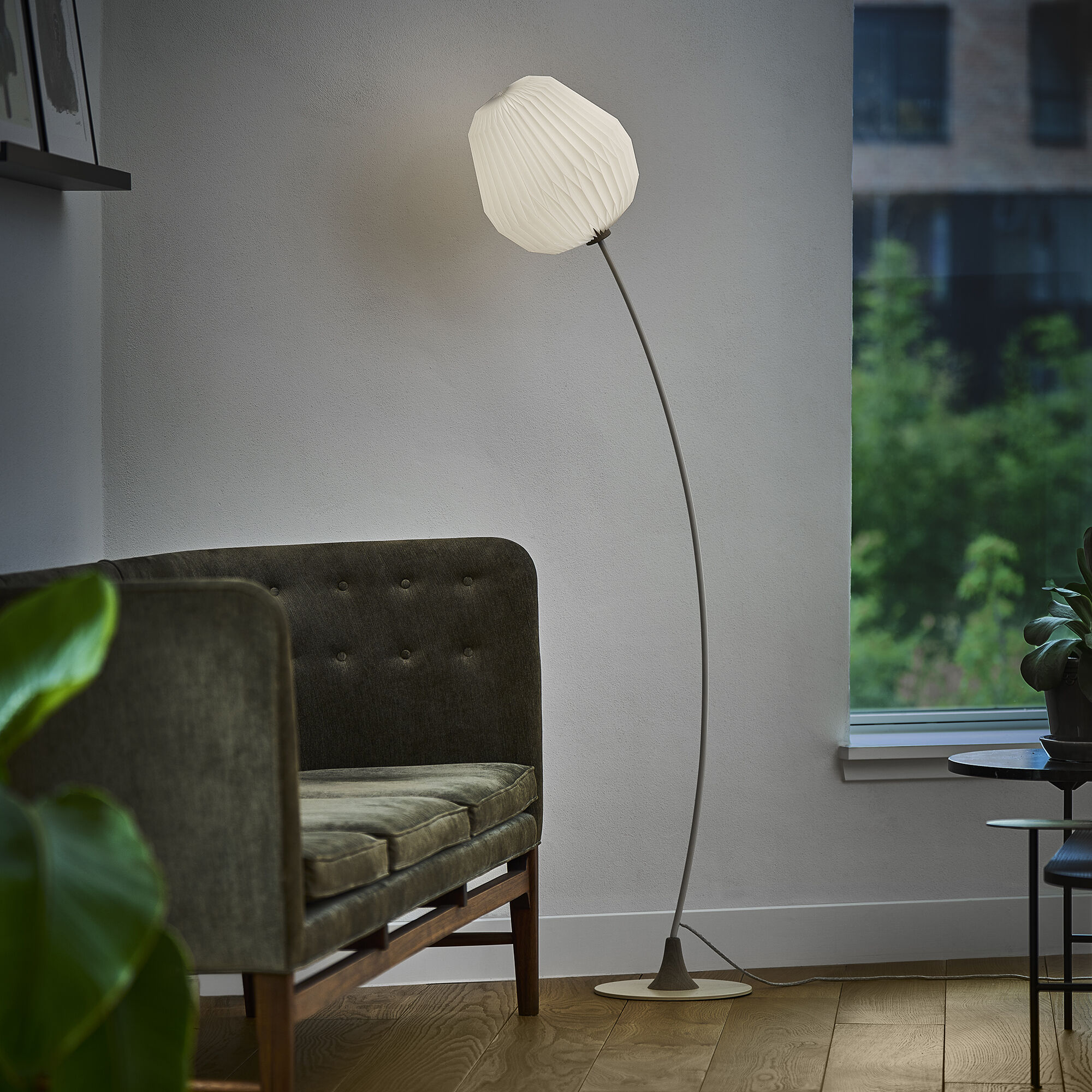 Le Klint 330 Bouquet Floor Lamp cream white